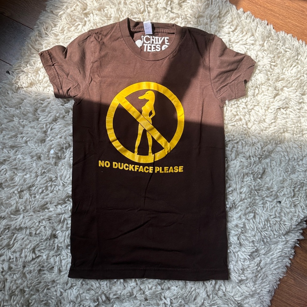 The Chive No Duckface Shirt